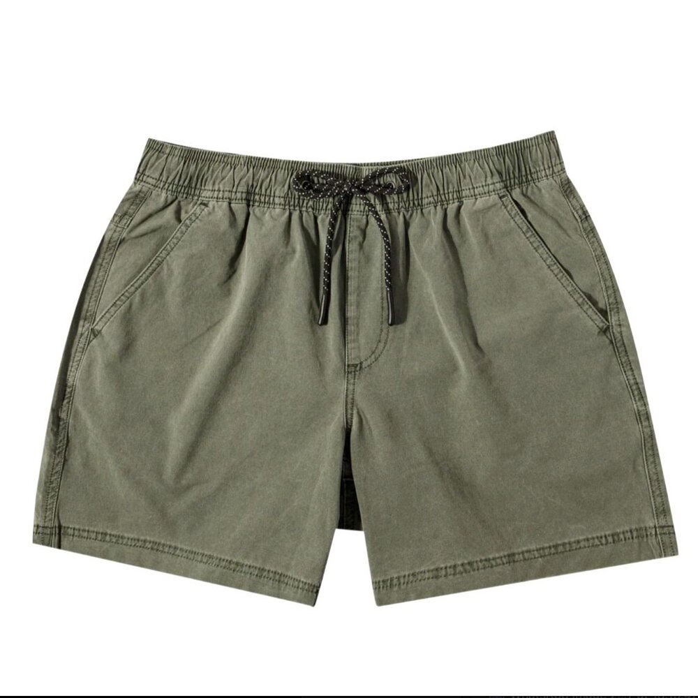 Men's Bearbottom Volley short 5,.5" Inseam Green Size Medium